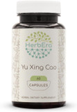 Yu Xing Cao 120 Capsules, 500 Mg, Yu Xing Cao (Plu Kaow, Houttuynia Cordata) Dried Herb (120 Capsules)