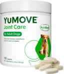 Yumove Hip & Joint Supplement For Dogs With Glucosamine, Hyaluronic Acid, Green Lipped Mussel & Omega 3 Joint Supplement - Regular And Advanced Strength (120Ct, Chewable Tablets)