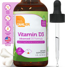 Zahler Liquid Vitamin D3 1000 Iu Adult Supplement For Women & Men Vegetarian Kosher Non-Gmo Gluten Free Vitamin D3 Drops (1 Fl Oz)