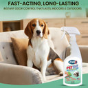 Zorbx Unscented Pet Odor Remover Spray 16 Fl Oz - Perfume Free Strong Litter Odor Remover - Advanced Odor Control For Carpet, Bathroom & Urine Odors - Fast Acting Odor Remover Spray For Dogs & Cats