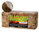 Premium African Black Soap - Pure 1 pound Bulk. Raw Organic Soap for Acne, Dry Skin, Rashes, Burns, Scar Removal, Face & Body Wash, From Ghana West Africa - Authentic African Moisturizer