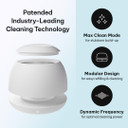 Zima Dental Pod PRO: New Ultrasonic Retainer Cleaner Machine. Market-Leading, Best Aligner Cleaner, Nightguard Cleaner, Mouthguard Cleaner, Denture Cleaner, Ultrasonic Cleaner for Oral Dental Care