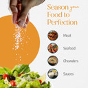 All Goods 14oz French Grey Sea Salt Organic 82 Minerals Fine Ground, Hand-Harvested, Les Guérandais, Sel Grey.