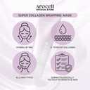 AROCELL Super Collagen Wrapping Peel Off Facial Mask with Soft Silicone Brush