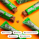 Barebells Vegan Protein Bars Hazelnut & Nougat - 12 Count, 1.9oz Bars - Features Plant Based Protein Bar with 15g of Protein - Chocolate Protein Snacks with Only 1g of Total Sugars - Ideal for