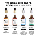 Eclat Skincare  for Face with Hyaluronic Acid, Ferulic Acid, & Vit E - Anti Aging and Skin Brightening Vit C Formula for Face Care 1 Fl Oz