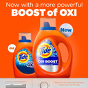 Tide Ultra Oxi Boost Liquid Laundry Detergent, Advanced Stain Remover, Laundry Detergent Liquid with Extra Oxi Power