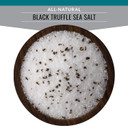 Artisan Salt Company Fusion Naturally Flavored Black Truffle Sea Salt, Zip-Top Pouch, 3.5 Ounce