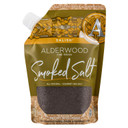 Artisan Salt Company Salish Alderwood Smoked Sea Salt, Fine Grain, Pour Spout Pouch, 16 Ounce