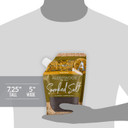 Artisan Salt Company Salish Alderwood Smoked Sea Salt, Fine Grain, Pour Spout Pouch, 16 Ounce