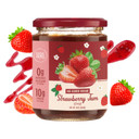 ChocZero Keto Strawberry Jam Preserves - No Sugar Added, Low Carb, Keto Friendly, Fruit Spread Alternative, Perfect Jelly for Bread, Gluten Free, Naturally Sweetened with Monk Fruit (1 jar, 12 oz)