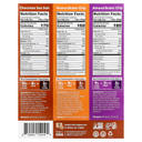 IQBAR Brain and Body Plant Protein Bars - Chocolate Lovers Variety - 12-Count Low Carb - Gluten Free, High Fiber, Vegan Snacks - Low Sugar Meal Replacement