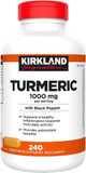 Just Grown Turmeric 1000 mg., 240 Capsules (1 Pack)