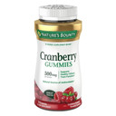 Nature’s Bounty Cranberry Gummies, 500 mg, Cran-Raspberry Flavor, 150 Ct