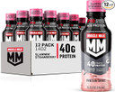 Muscle Milk Pro Series Protein Shake, Slammin' Strawberry, 40g Protein, 14 Fl Oz, 12 Pack