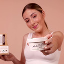 Nad's Professional Salon Quality Microwaveable Hard Stripless Eco Bikini Wax, Plastic-Free Vegan Formula Includes 100g Wax & Wooden Spatula