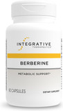 Integrative Therapeutics Berberine - Supports Metabolic Health & Cellular Energy Metabolism - Practitioner-Trusted Quality - Dairy-Free & Gluten-Free - 60 Capsules (60 Servings)
