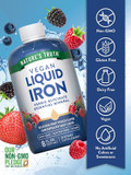 Nature's Truth Liquid Iron Drops Supplement 18mg | Essential Mineral | Vegan, Non-GMO, Gluten Free