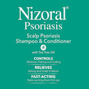 Nizoral Psoriasis Shampoo & Conditioner, 11 Oz, Gentle Scalp Treatment, Relieves Itching and Flaking, Redness and Scaling Effective Scalp Psoriasis Shampoo with Salicylic Acid and Tea Tree Oil