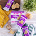 Quest Nutrition Frosted Cookies Twin Pack, Birthday Cake, 1G Sugar, 10G Protein, 2G Net Carbs, Gluten Free, 16 Cookies