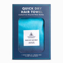 Conscious Coconut Quick Dry Hair Towel For Frizz-Free Hair, Super Absorbent Towels Made From Recycled Bottles, Fast Drying Hair Towel, Bath Accessories, Great Gift For Women