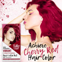 Punky Colour Box Kit Cherry On Top - For Bleached, Blonde Or Highlighted Hair, Non-Damaging Hair Dye, Vegan, Ppd And Paraben Free, Conditions And Transform To Vibrant Hair Color, Lasts Up To 35 Washescherry On Top3.50 Fl Oz (Pack Of 1)