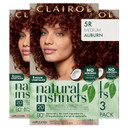 Clairol Natural Instincts Demi-Permanent Hair Dye, 5R Medium Auburn Hair Color, Pack Of 35R Medium Auburn5.85 Fl Oz (Pack Of 3)