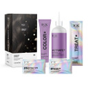 Igk Permanent Color Kit | Easy Application + Strengthen + Shine | Vegan + Cruelty Free + Ammonia Free | Bright Fantasy Color Shadesback To Brown (Natural Brown 5N)