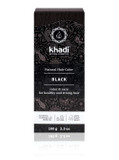 Khadi Black Natural Hair Color, Plant Based Hair Dye For Warm Expressive, Warm Black To Intense Raven Black, 100% Herbal, Vegan, Ppd & Chemical Free, Natural Cosmetic For Healthy Hair 3.5Ozblack3.5 Ounce (Pack Of 1)