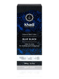 Khadi Blue Black (Indigo) Natural Hair Color Plant Based Hair Dye For Mysterious Deep Black To Shimmering Blue-Black, 100% Herbal, Vegan, Ppd & Chemical Free, Natural Cosmetic For Healthy Hair 3.5Ozblue Black3.50 Ounce (Pack Of 1)