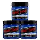 Manic Panic Bad Boy Blue Hair Dye  Classic High Voltage - (3Pk) Semi-Permanent Hair Color - Dark Denim Blue With Green & Grey Undertones  Vegan, Ppd & Ammonia-Free - For Coloring Hair On Women & Men