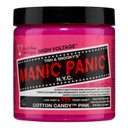 Manic Panic Cotton Candy Pink Hair Dye - Classic High Voltage - Semi Permanent Hair Color - Glows In Blacklight - Bright, Cool-Toned Pink Shade - Vegan, Ppd & Ammonia-Free