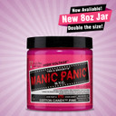 Manic Panic Cotton Candy Pink Hair Dye - Classic High Voltage - Semi Permanent Hair Color - Glows In Blacklight - Bright, Cool-Toned Pink Shade - Vegan, Ppd & Ammonia-Free