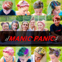 Manic Panic Electric Sky Blue Hair Color Gel - Dye Hard - Temporary Washable, Blue Hair Styling Gel For Kids & Adults - Glows Under Black Lightselectric Sky (Neon Blue)