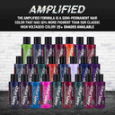 Manic Panic Vampire Red Hair Color - Amplified - Semi Permanent Hair Dye - Deep Blood Red Color Can Give Burgundy Tones To Unbleached Hair - For Dark, Light Hair - Vegan, Ppd & Ammonia Free (4Oz)Vampire Red4 Fl Oz (Pack Of 1)