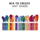 Wella Color Charm Paints Semi-Permanent Hair Dye For Temporary Hair Color, Intermixable Shades, 2 Ozred
