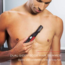 Remington Pg6155C All-In-One + Body Multigroomer (10 Pieces), Full Size Trimmer, Black/Red, Set