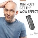Ritter Hair & Beauty Care F-1C Mini Beard/Hair Trimmer, 0Mm Balding Clippers And Skull Shaver, Zero-Gapped T-Blade, Work Corded/Cordless, Rechargeable. (Gray)Gray