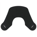 Segbeauty Hair Salon Stylist Cutting Collar, Black Rubber Neck Wrap Neck Guard For Haircut Hair Dye, Professional Hairdressing Hair Cutting Pad Guide
