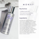 MONAT Studio One Thermal Protect Styling Shield - Heat Protectant for Hair Styling Products. Thermal Protection for Hair From Extreme Heat of Straightening Hair Products - Net Wt. 134 ml / 4.5 fl oz