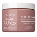 L'Anza Healing Curls Curl Restore Moisture Treatment - Intensely Moisturizing Leave-In Curl Defining Cream For Taming Frizz And Protection From Heat With Sulphate Free, Paraben Free Formula (6 Fl Oz)