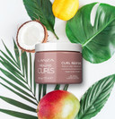 L'Anza Healing Curls Curl Restore Moisture Treatment - Intensely Moisturizing Leave-In Curl Defining Cream For Taming Frizz And Protection From Heat With Sulphate Free, Paraben Free Formula (6 Fl Oz)