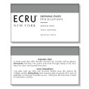 Ecru New York Defining Paste 1.69Oz, Medium Hold Mens Styling Balm And Pomade For Short To Mid Length Hair