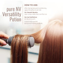 Pure Nv Versatility 1 Day Frizz Free Treatment Smoothing & Curling Lotion, Made From Natural Vitamins & Minerals, Keratin, Collagen & Argan Oil Infused To Repair, Restore & Strengthen 8.5 Oz