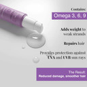 Bare Anatomy Ultra Smoothing Hair Serum | Restores Smoothness & Texture By 27% | Powered By Carbohydrate Complex & Niacinamide | Serum For Smooth & Shiny Hair | For Dry & Frizzy Hair | Women & Men | 1.6 Ounce