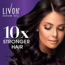 Livon Keratin & Biotin Smoothing Serum Oil For Stronger & Smoother Hair | Enriched With Multi-Vitamins | No Sulphate Parabens And Mineral Oil | No Weigh Down And Perfect Manageability - 100Ml