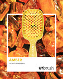 Fhi Heat Unbrush Wet & Dry Vented Detangling Hair Brush, Amber Yellow