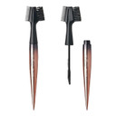 Red By Kiss Edge Cara 4 In 1 Edge Brush Comb Boar Bristles With Edge Fixer (Sweet Peach)