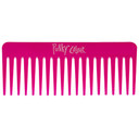 Punky Jm Wide-Tooth Comb Pink, No Handle Detangler Comb, Detangles Hair, Eliminates Mats, Coils And Prevents Hair Breakage - Works On Wet Or Dry Natural, Thick, Wavy, And Curly Hairs
