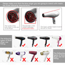 Segbeauty Hair Diffuser With Deep Bowl, Adjustable Air Flow Professional Hair Diffuser Attachment For Curly Wavy Hair, Hairstylist Barber Salon Tool Fitting Most Blow Dryer With 1.57"-1.97" Nozzle